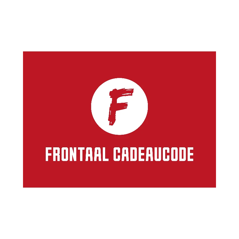 Cadeaukaart Frontaal Brewing Company Webshop