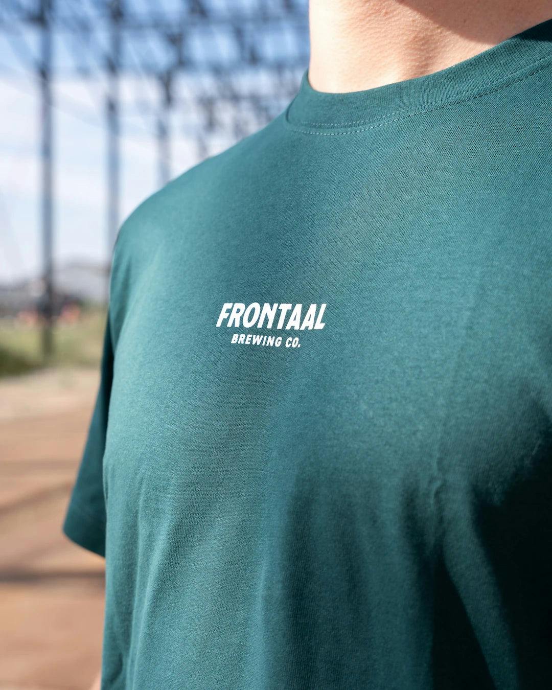 T-shirt Groen Frontaal Brewing Company