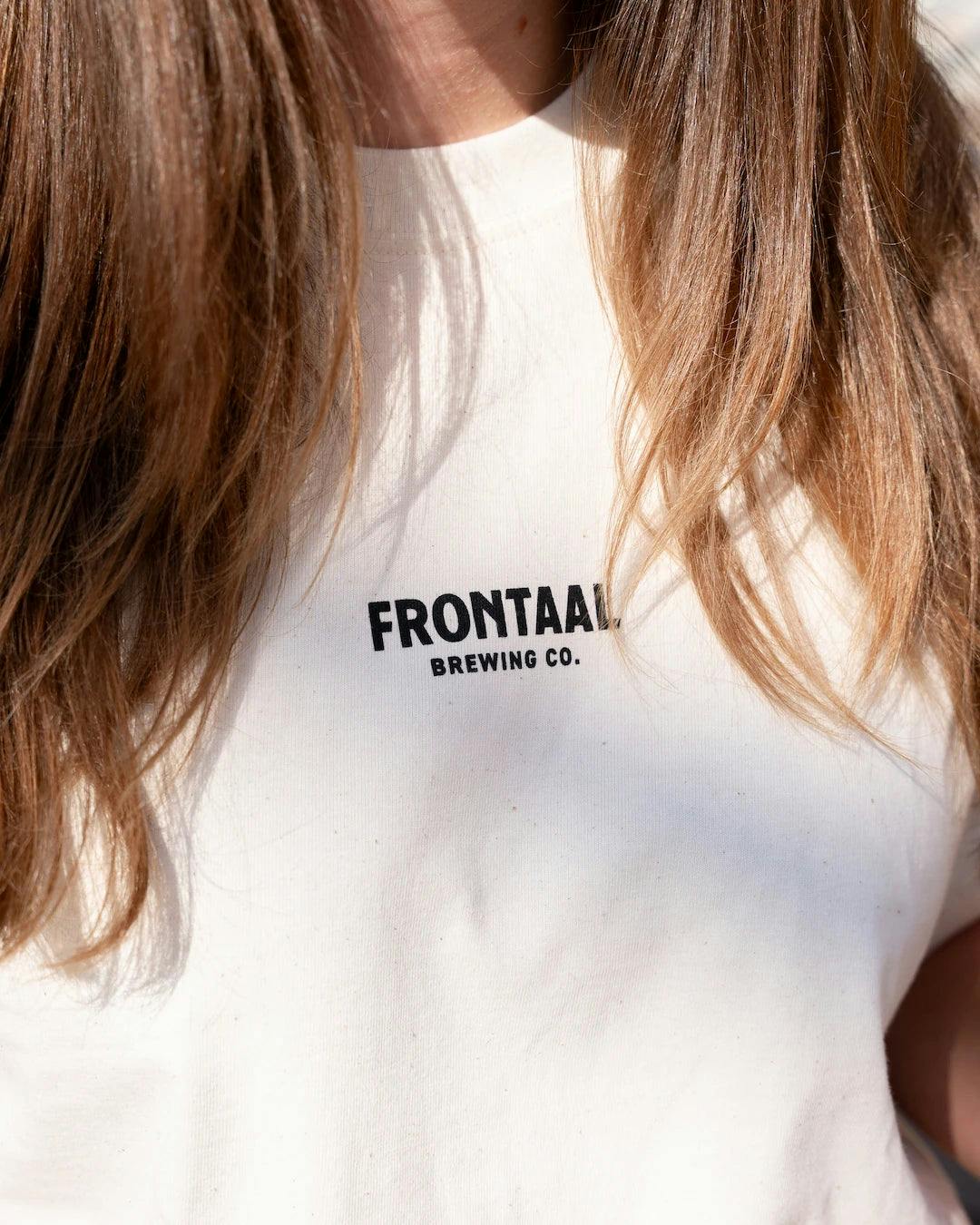 T-shirt Natural white Frontaal Brewing Company