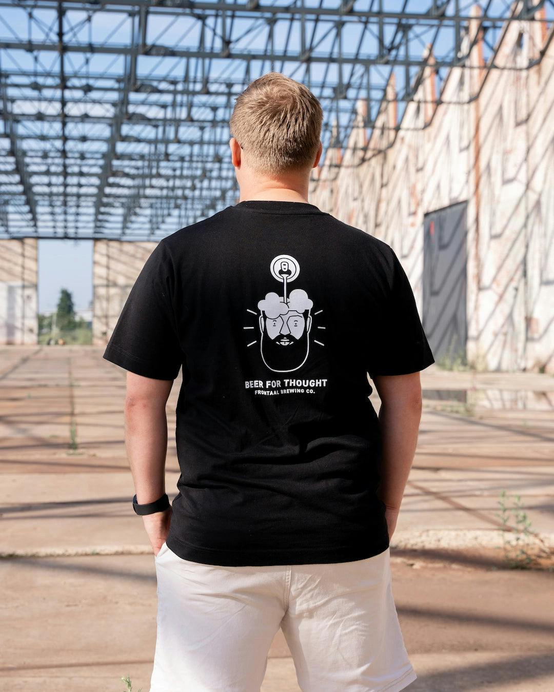 T-shirt Zwart Frontaal Brewing Company