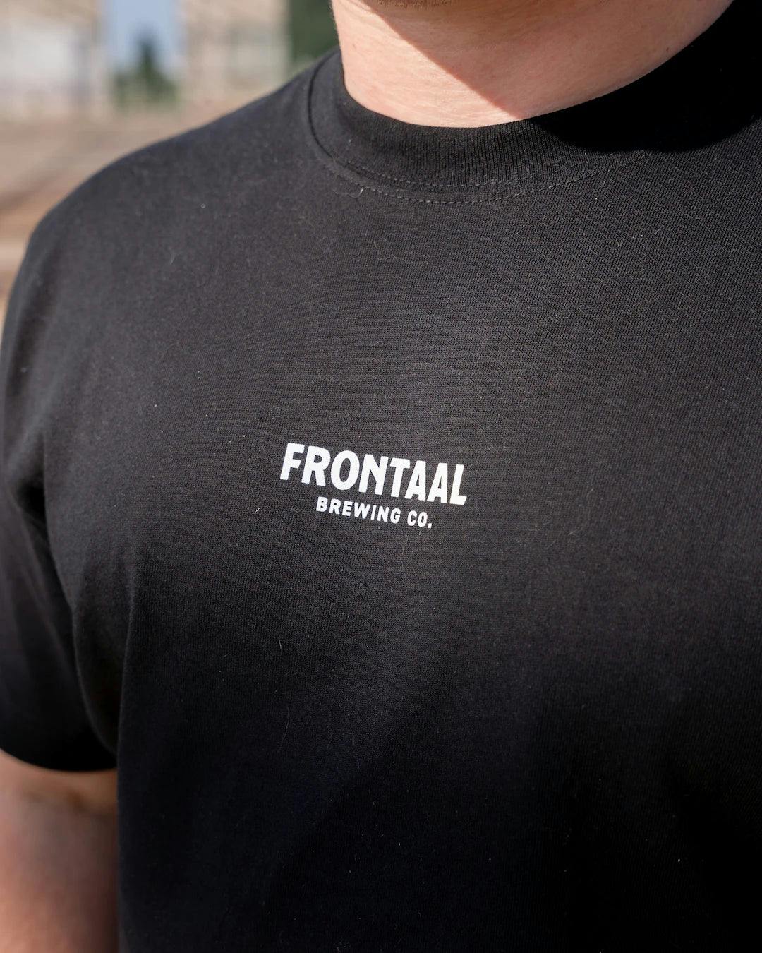 T-shirt Zwart Frontaal Brewing Company