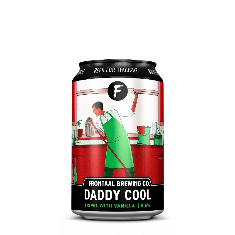 Daddy Cool Tripel met Vanille Frontaal Brewing Company