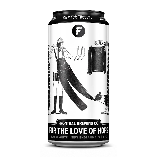 For the Love of Hops Black & White Frontaal Brewing Company DIPA