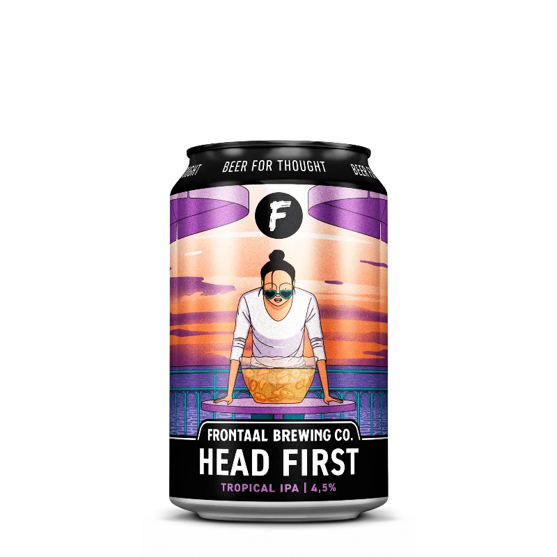 Head First Tropical IPA Frontaal brewing Company