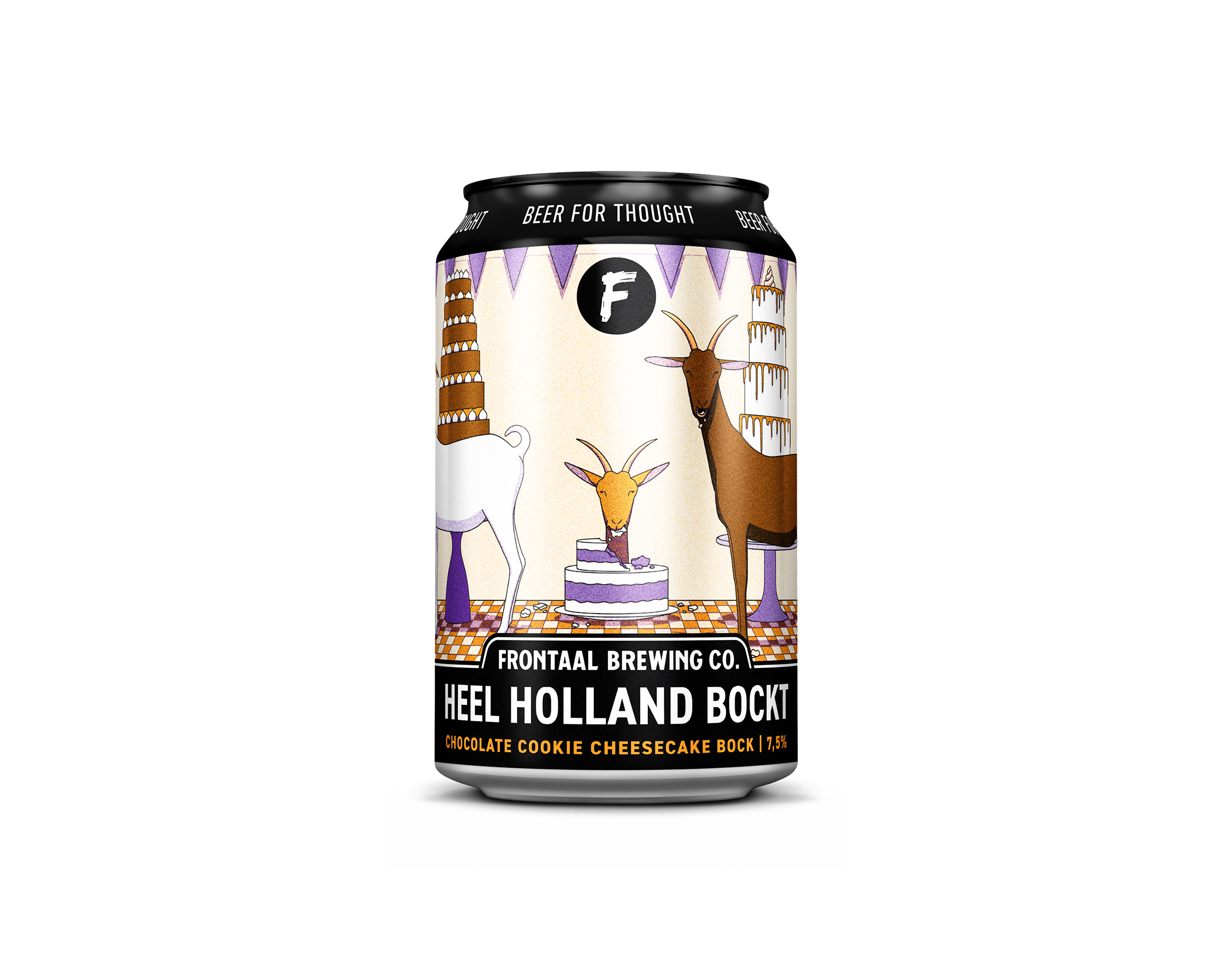 Heel Holland Bockt Frontaal Brewing Company Chocolate Cookie Cheesecake Bock