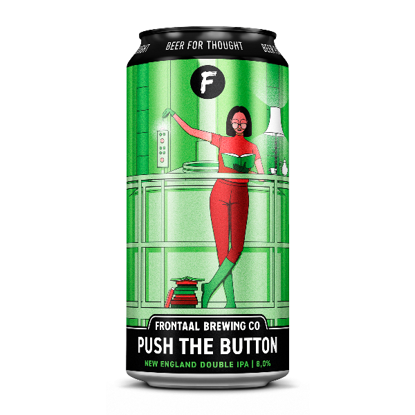 Push the Button New England Double IPA 8.0% Frontaal Brewing Company