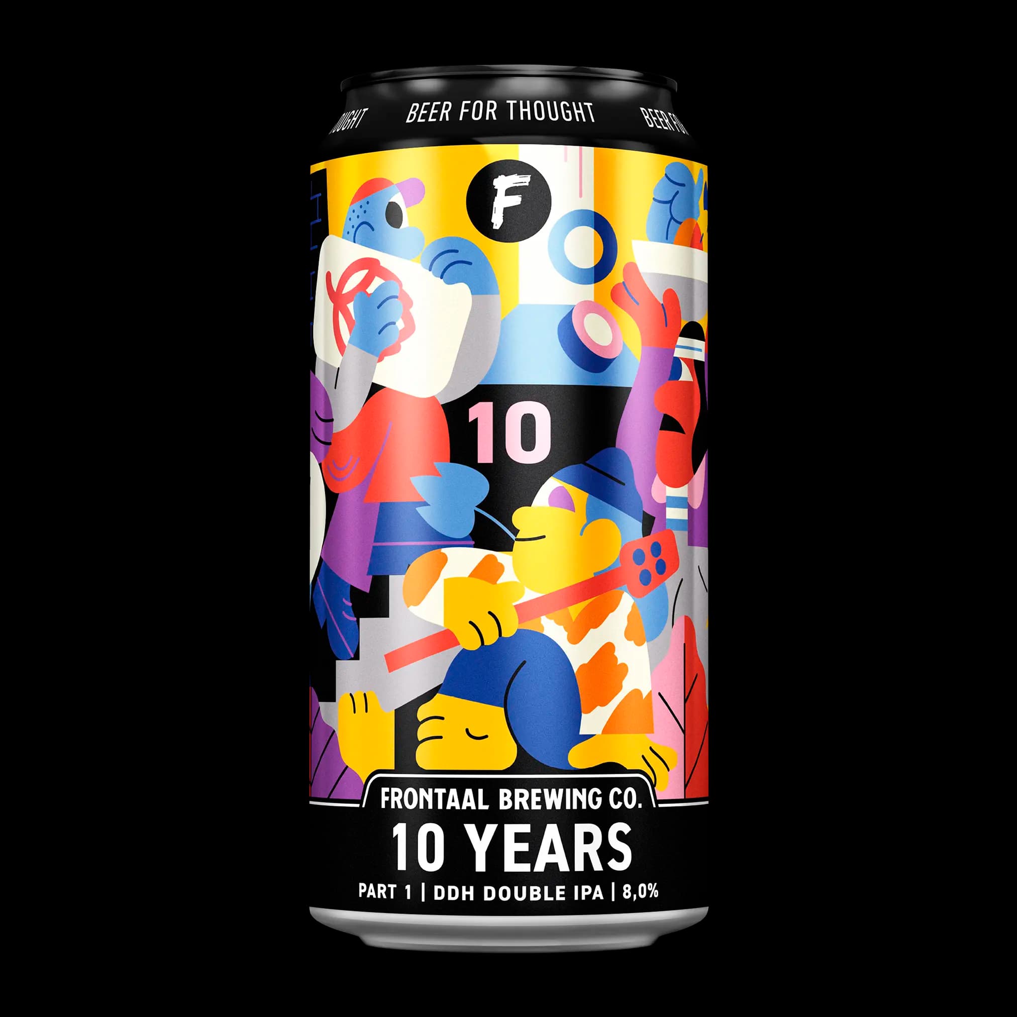10 Years Part 1 DDH Double IPA Frontaal Brewing Company x Hedof