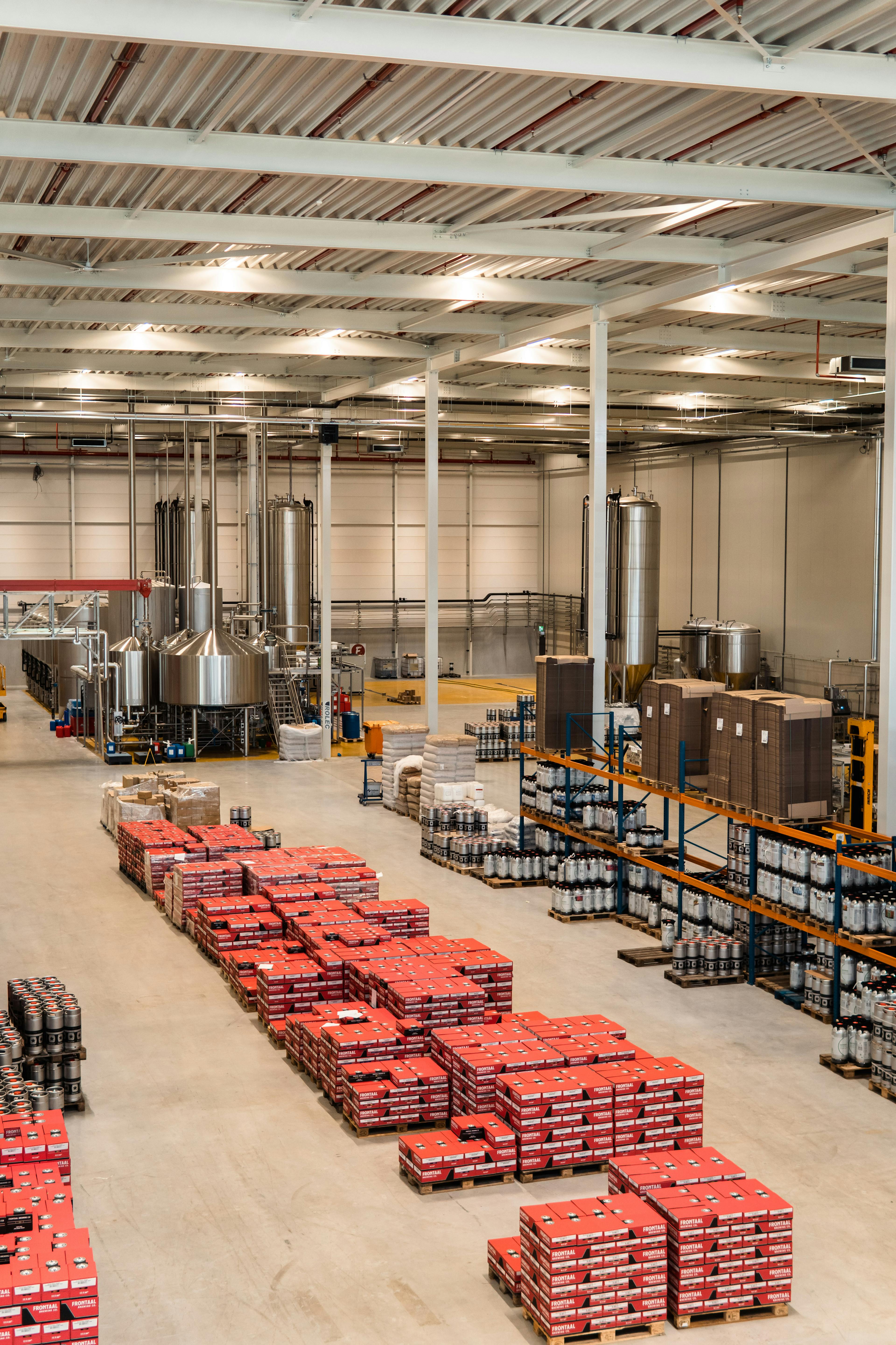 Opslag van houw huurbrouwsel in onze brouwerij | Frontaal Brewing Company