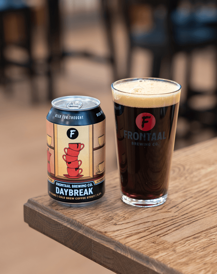 Daybreak Cold Brew Coffee Stout Frontaal Brewing Company 10 years edition