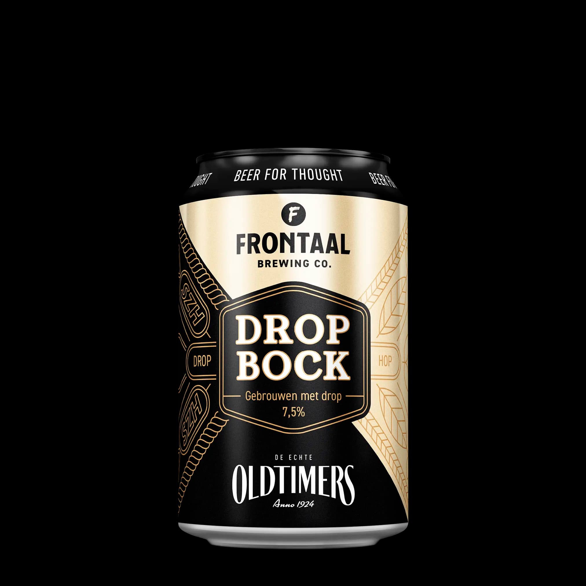 Frontaal x OldTimers Drop Bock Bockbier w/ OldTimers Liquorice