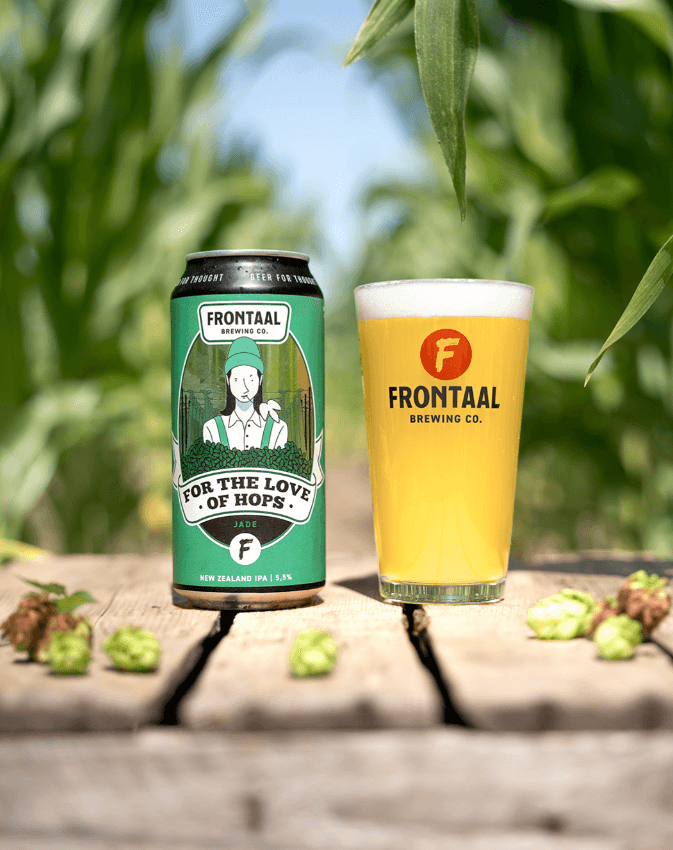 For the Love of Hops Jade New Zealand IPA Frontaal Brewing Company