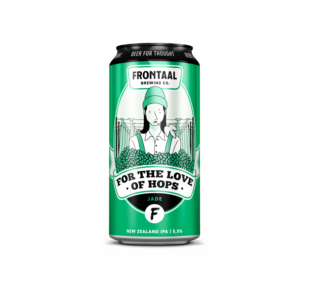 For the Love of Hops Jade New Zealand IPA Frontaal Brewing Company