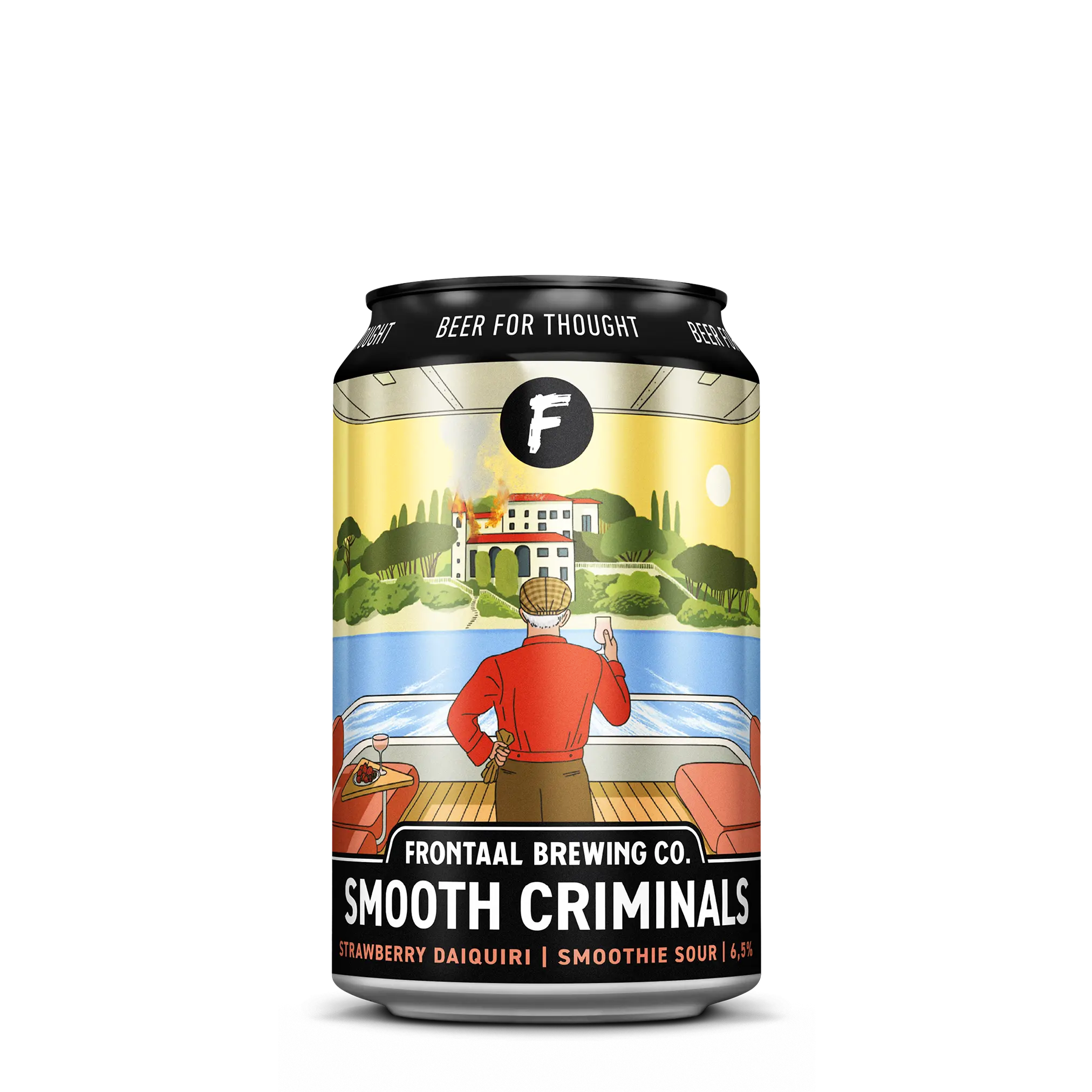 Smooth Criminals Strawberry Daiquiri Smoothie Sour Frontaal Brewing Co