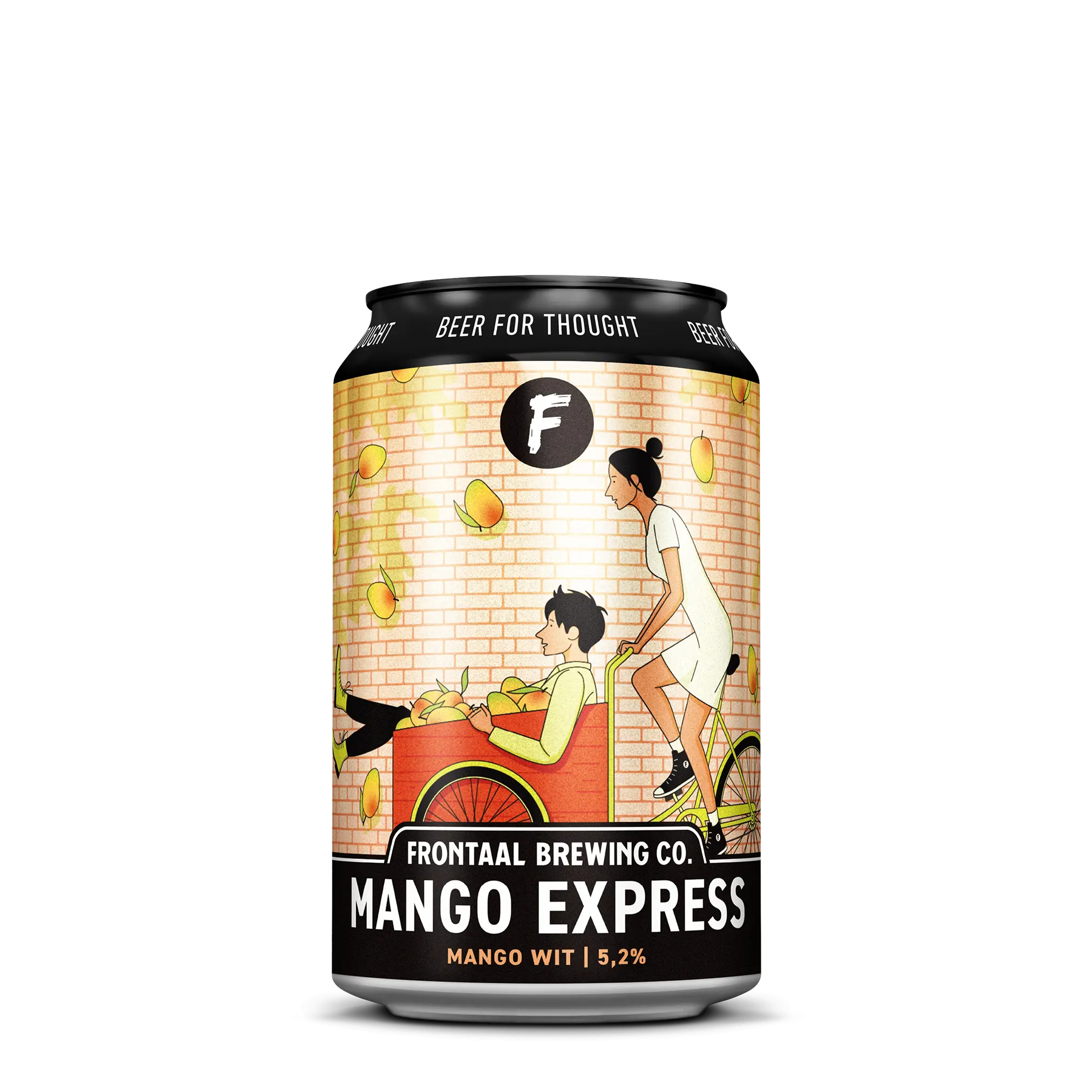 Mango Express_Witbier_Frontaal Brewing Company
