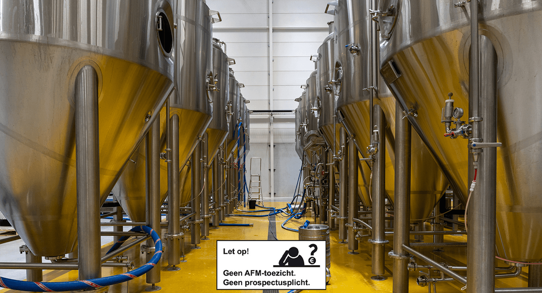 Investeer Frontaal Brewing Company Brouwerij AFM warning