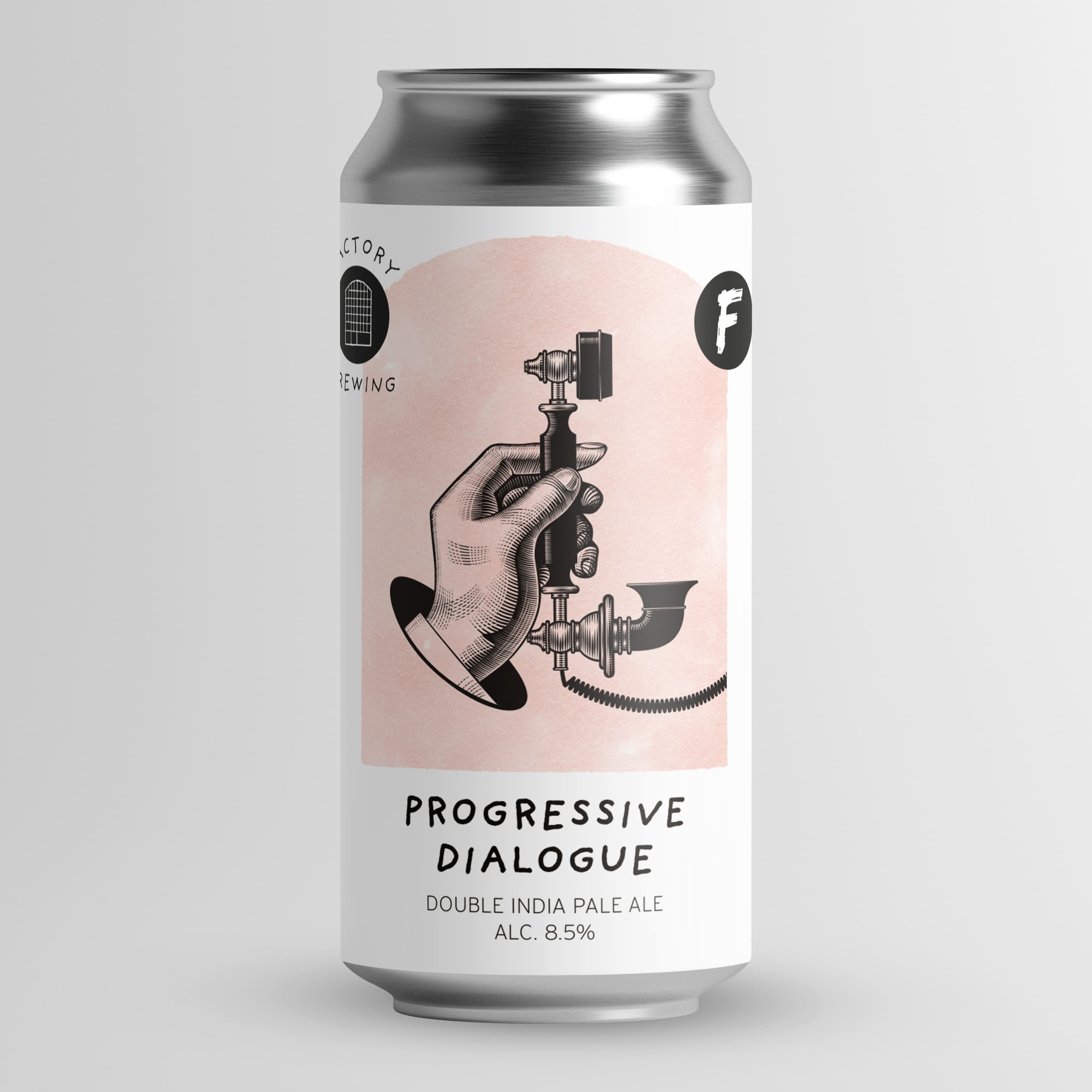 Factory Brewing Frontaal Brewing Company Progressive Dialogue Double India Pale Ale