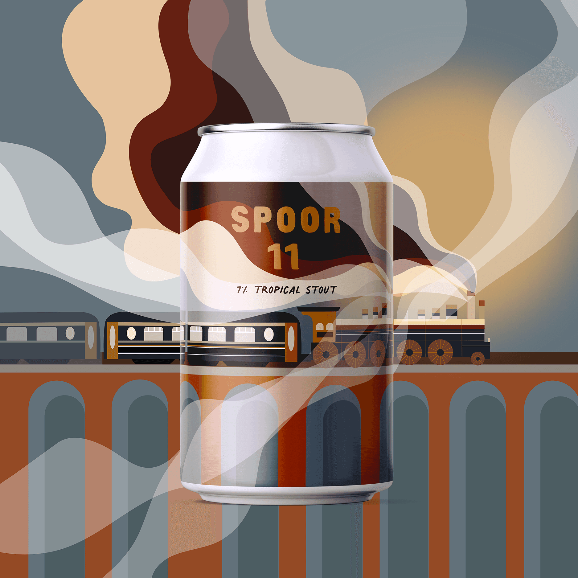 Spoor 11 Brouwerij Eleven LOC Brewery Tropical Stout