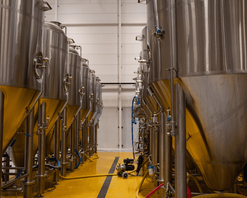 Stalen tanks  Frontaal Brewing Company