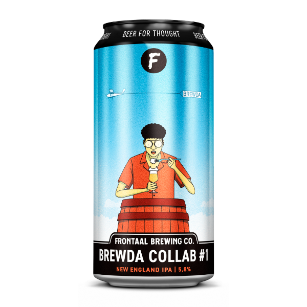Brewda Collab #1 - New England IPA - Frontaal Brewing Co.