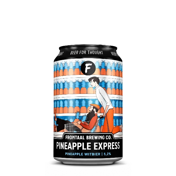 Pineapple Express witbier met ananas Frontaal Brewing Company