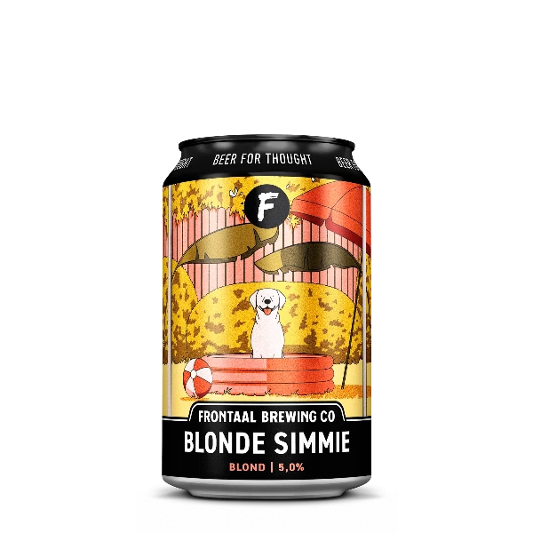 Blonde Simmie Frontaal Brewing Company Blond