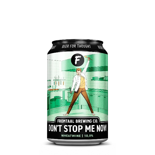 Don't Stop Me Now Wheatwine Frontaal Brewing Company Zout & Citroen