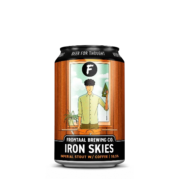Iron Skies | Imperial Stout met koffie| Frontaal Brewing Company
