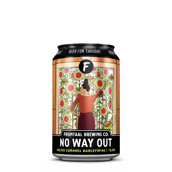 No Way Out- Salted Caramel Barleywine - Frontaal Brewing Company.