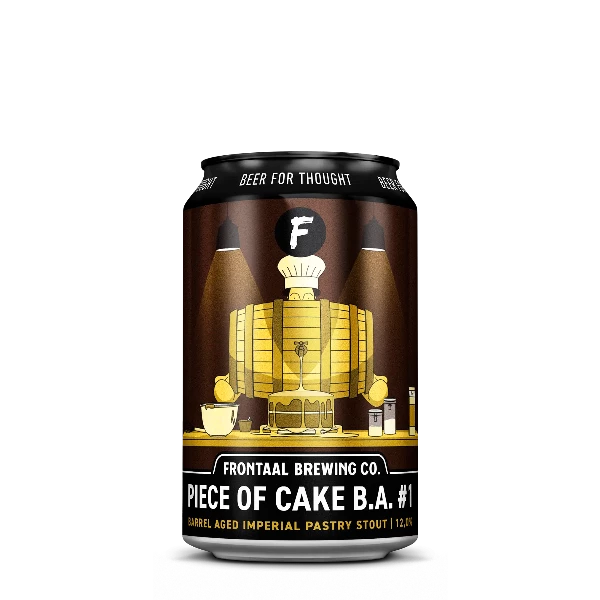 Piece of Cake 1 | Barrel Aged pastry stout | Frontaal Brewing Company