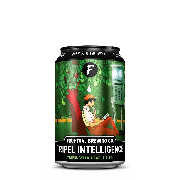 Tripel Intelligence Frontaal Brewing Company Tripel met Peer