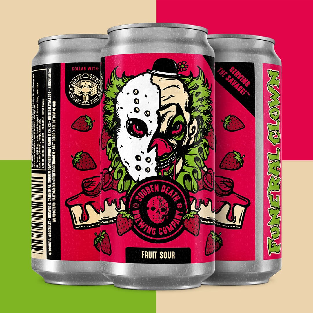 Sudden Death Adroit Theory Funeral Clown Fruit Sour