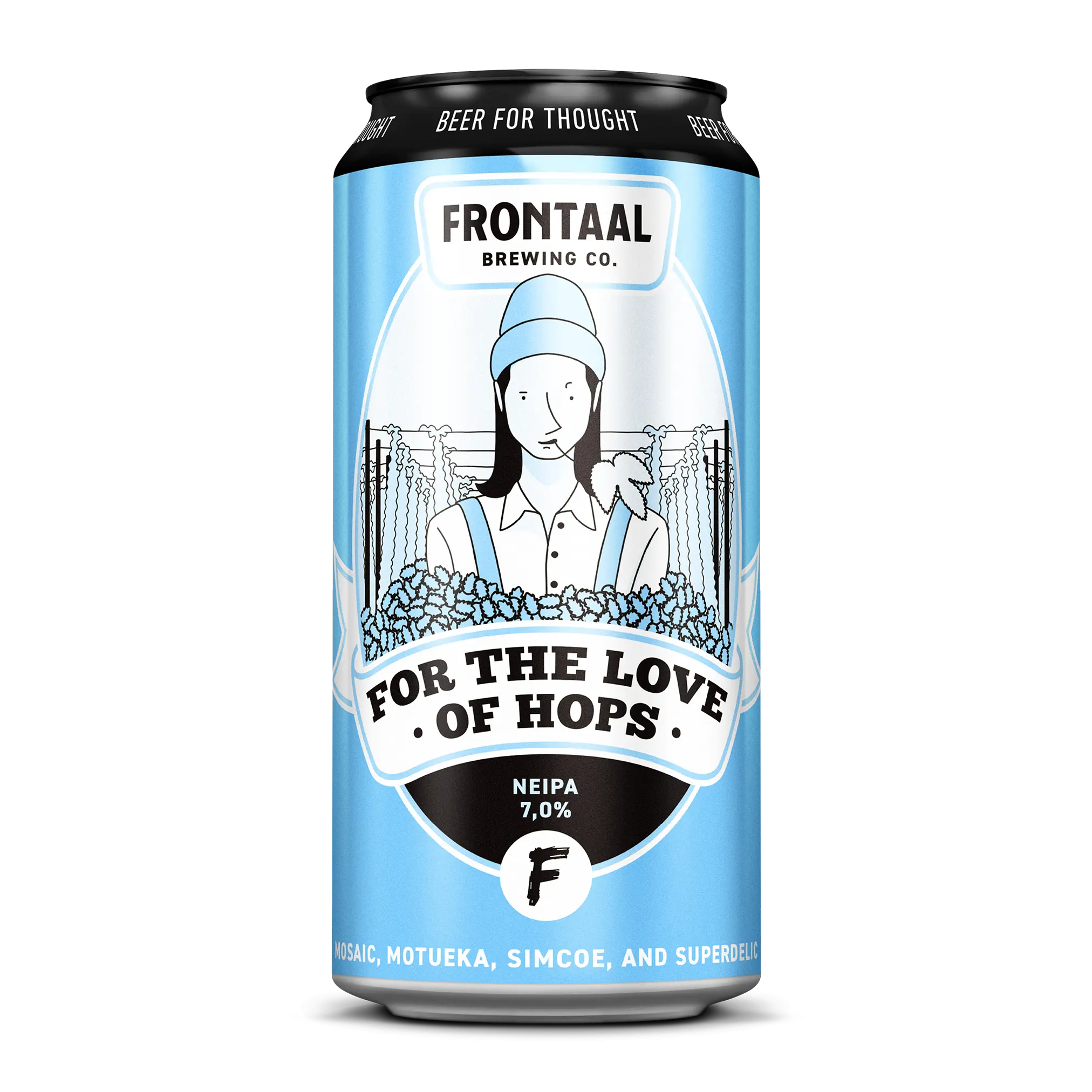 For the love of hops - New england IPA - Frontaal Brewing Company