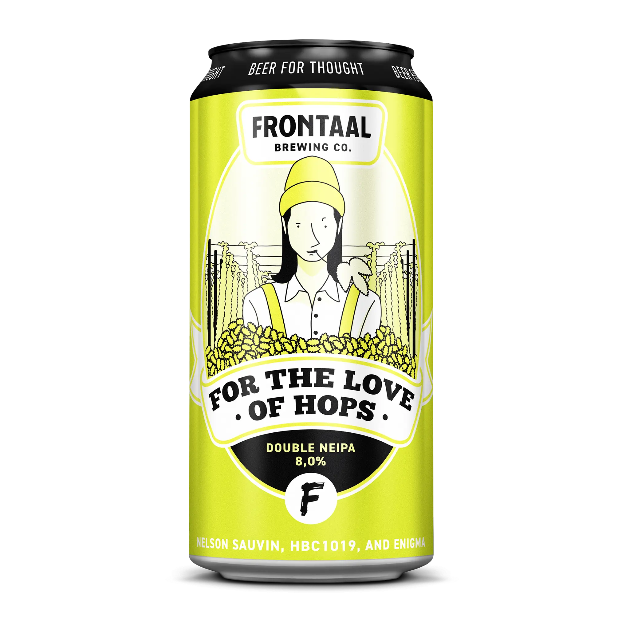 FOR THE LOVE OF HOPS Nelson Sauvin, HBC1019 & Enigma Craft Beer Frontaal Brewing Company