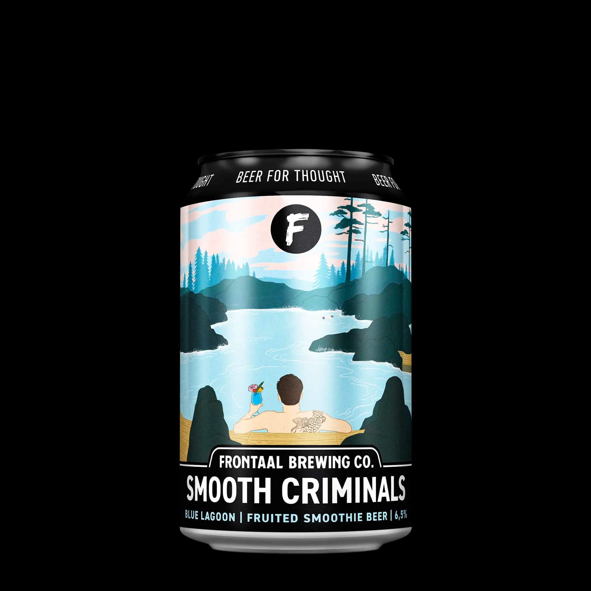 Smooth Criminals Blue Lagoon Smoothie Beer Frontaal Brewing Company