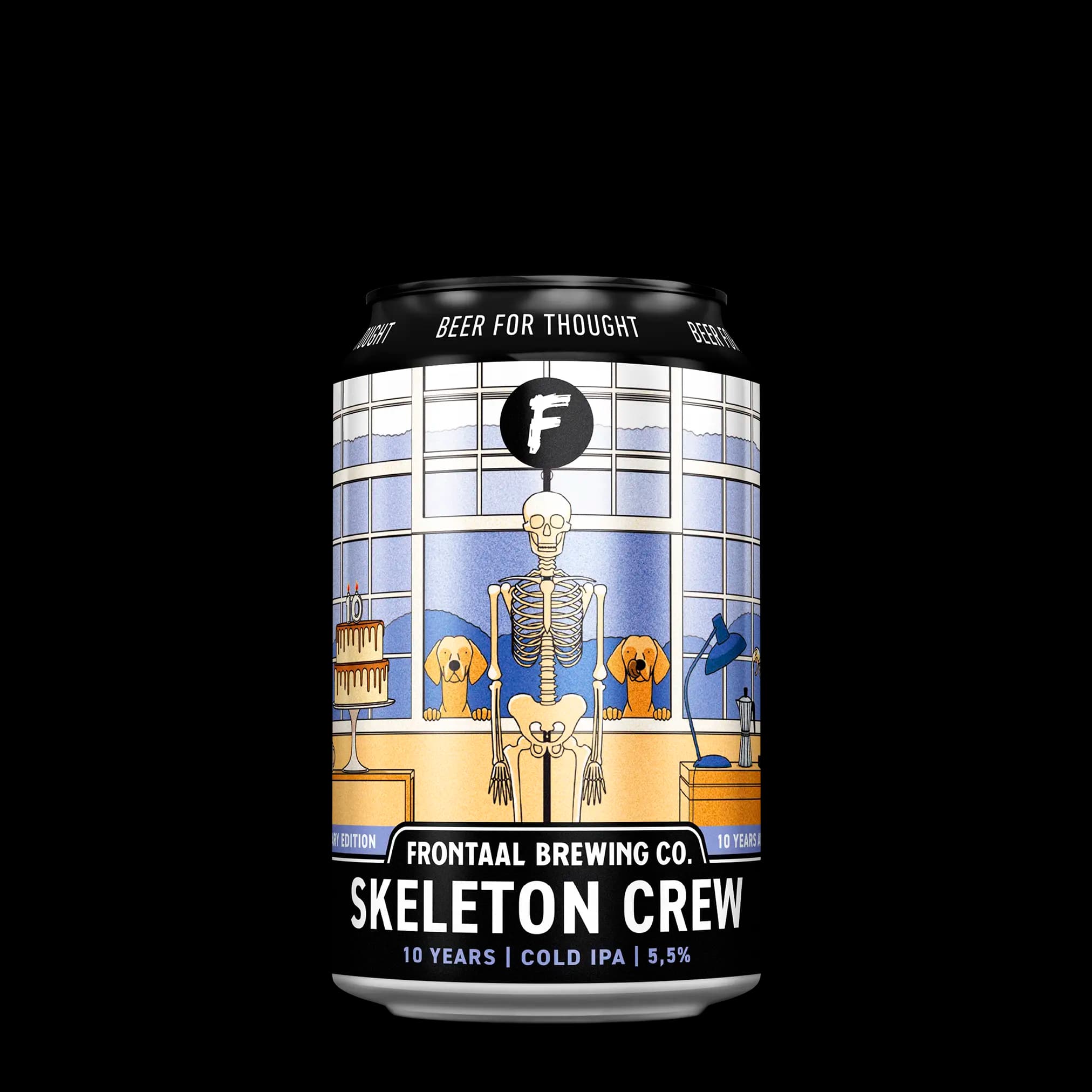 Skeleton Crew 10 years edition Frontaal Brewing Co Cold IPA