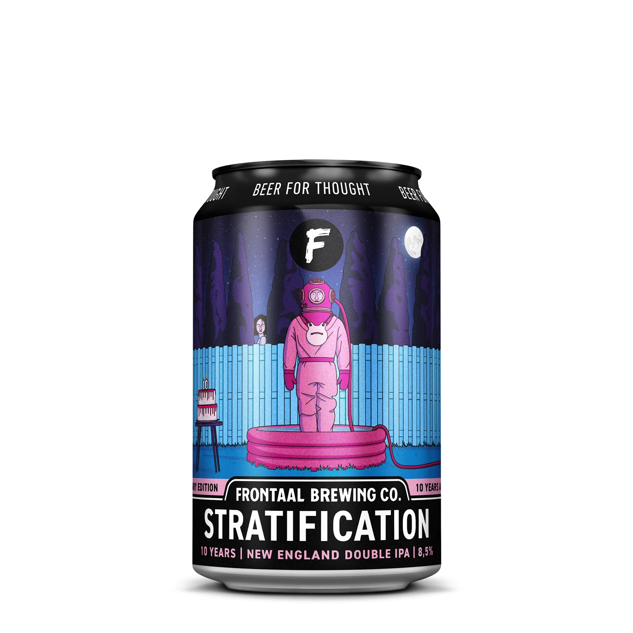 Stratification Double NEIPA Craft Beer Frontaal Brewing Company